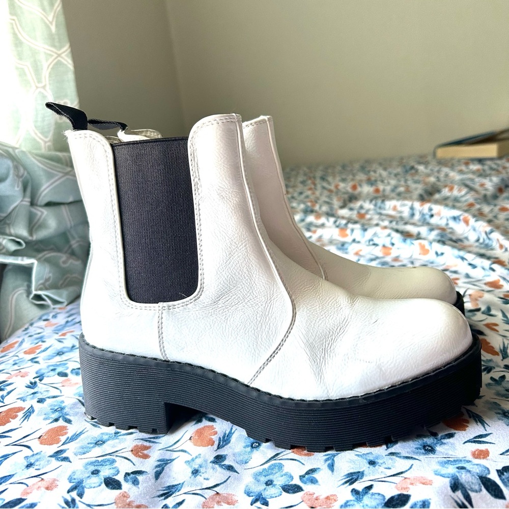White boots